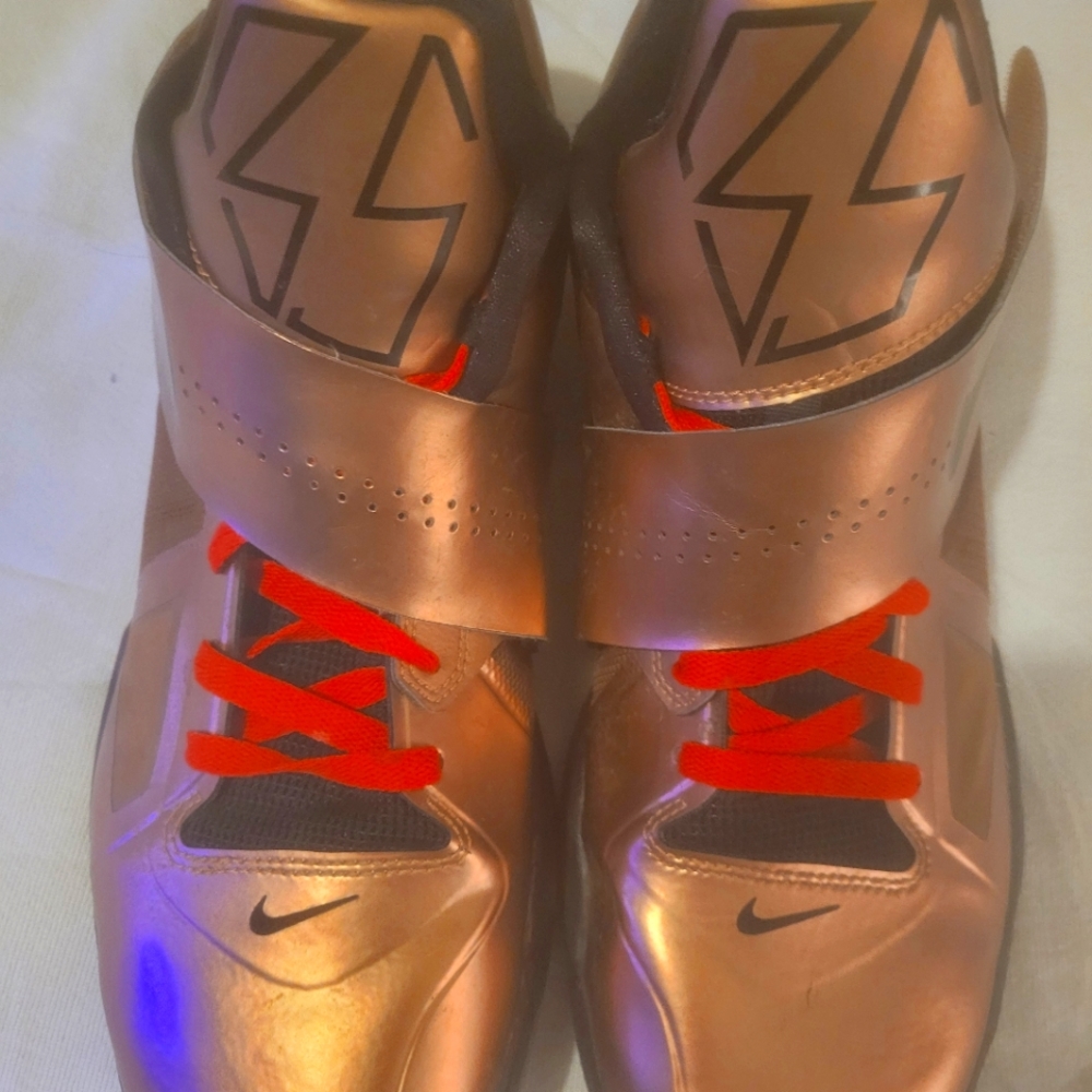 KEVIN Durant NIKE KD 4Copper (Christmas Edition) Size 14. RARE!